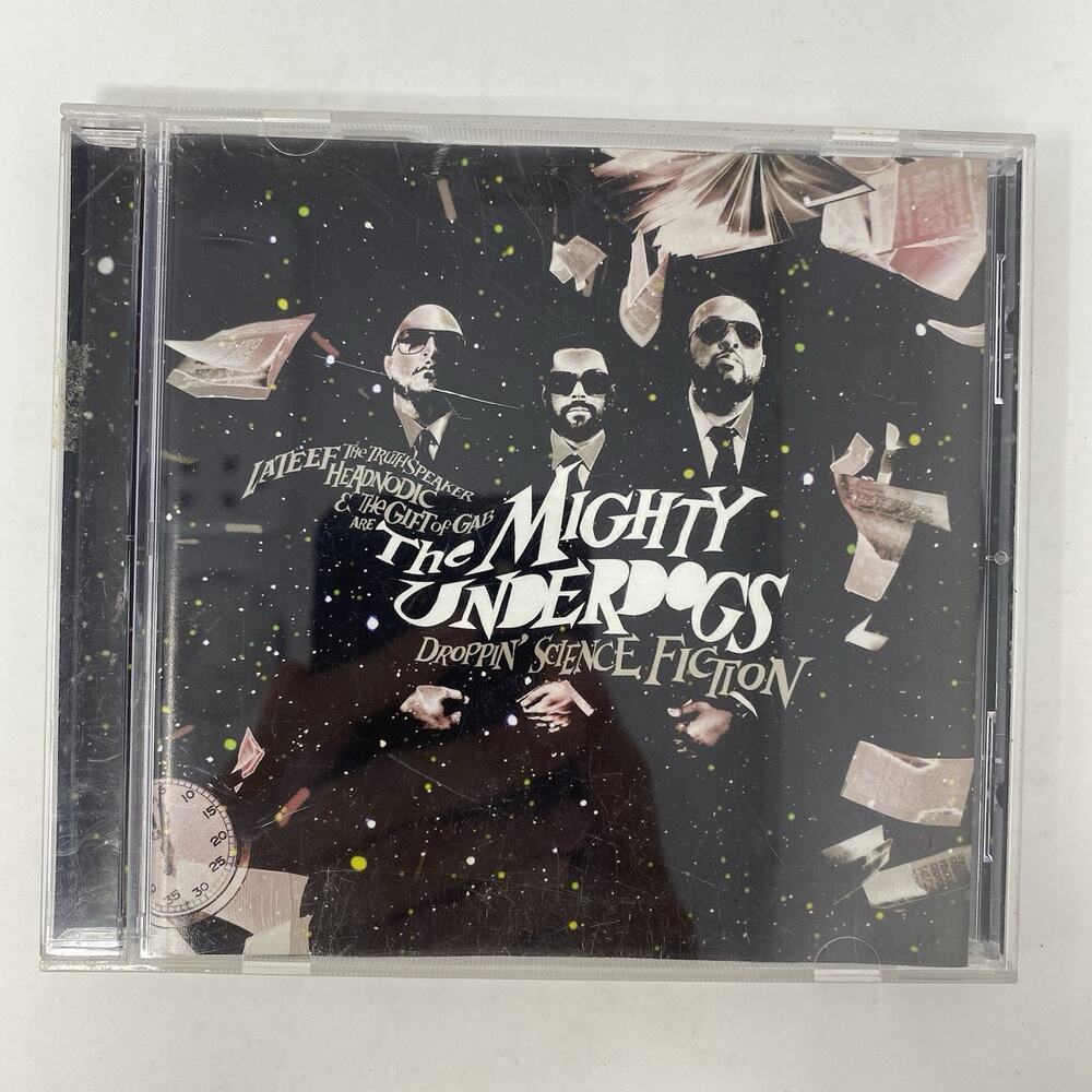 The Mighty Underdogs - Droppin' Science Fiction CD 2008 Hip Hop
